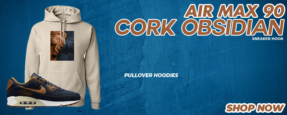 Cork Obsidian 90s Pullover Hoodies to match Sneakers | Hoodies to match Cork Obsidian 90s Shoes