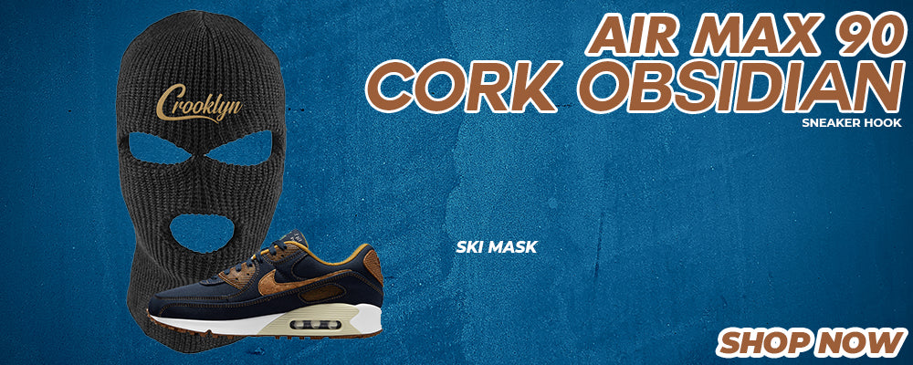 Cork Obsidian 90s Ski Masks to match Sneakers | Winter Masks to match Cork Obsidian 90s Shoes
