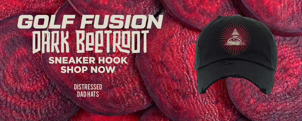 Fusion Red Dark Beetroot Golf 90s Distressed Dad Hats to match Sneakers | Hats to match Fusion Red Dark Beetroot Golf 90s Shoes