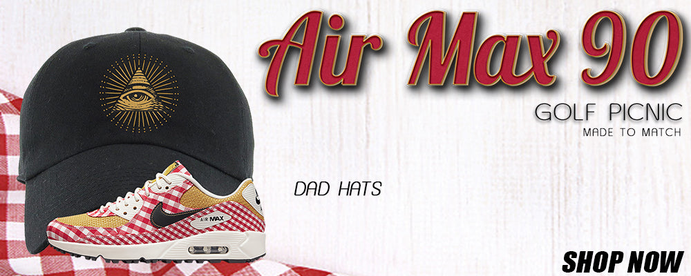 Picnic Golf 90s Dad Hats to match Sneakers | Hats to match Picnic Golf 90s Shoes
