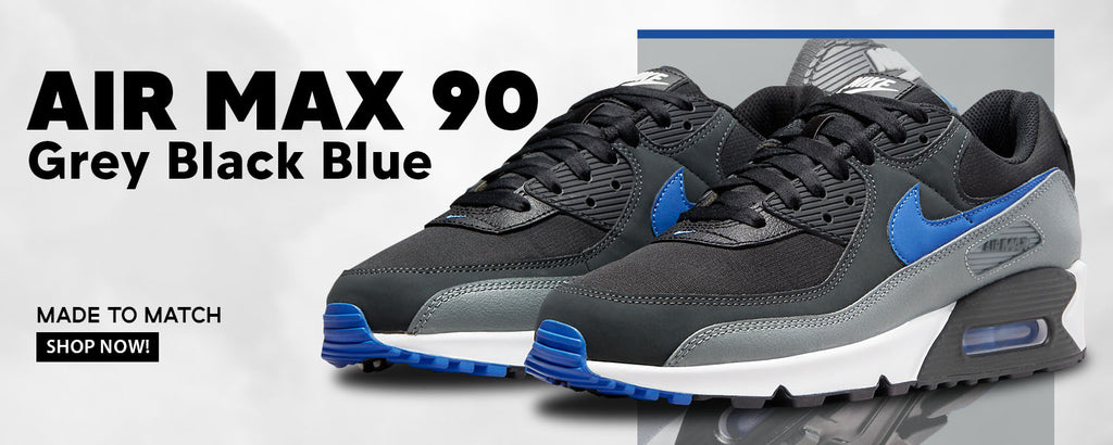 Grey Black Blue 90s Clothing to match Sneakers | Clothing to match Grey Black Blue 90s Shoes