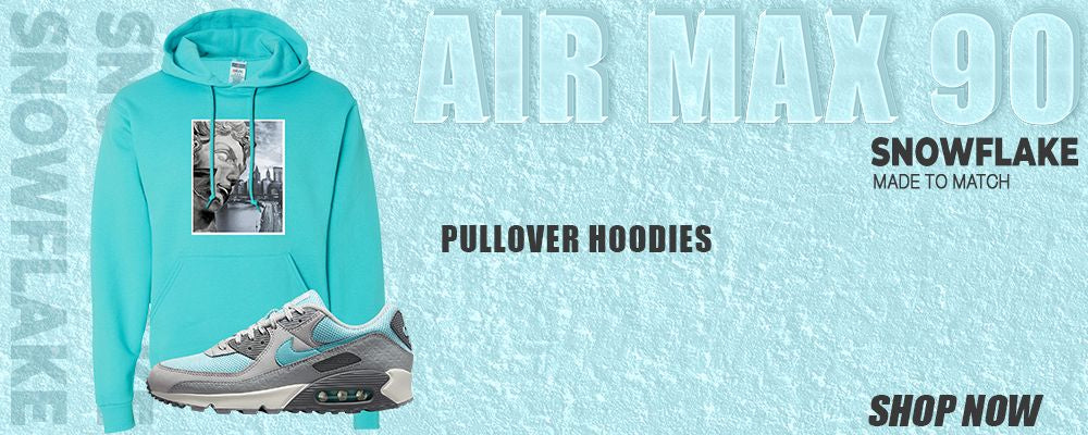 Snowflake 90s Pullover Hoodies to match Sneakers | Hoodies to match Snowflake 90s Shoes