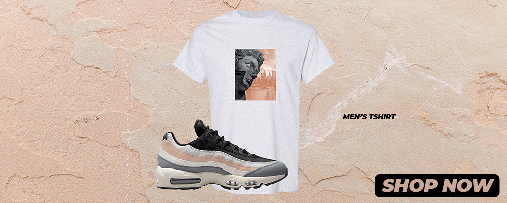 Black White Beige 95s T Shirts to match Sneakers | Tees to match Black White Beige 95s Shoes