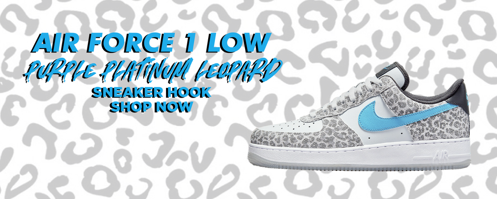Pure Platinum Leopard Low Force 1s Clothing to match Sneakers | Clothing to match Pure Platinum Leopard Low Force 1s Shoes