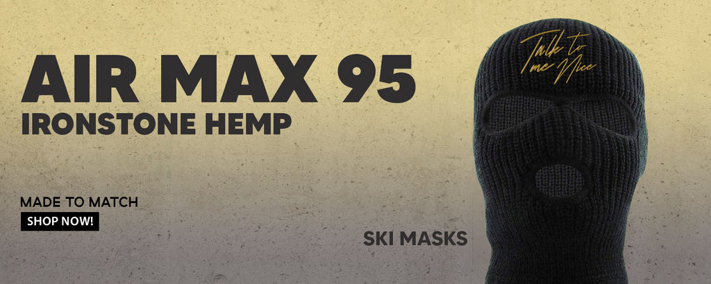 Ironstone Hemp 95s Ski Masks to match Sneakers | Winter Masks to match Ironstone Hemp 95s Shoes