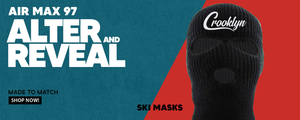 Alter and Reveal 97s Ski Masks to match Sneakers | Winter Masks to match Alter and Reveal 97s Shoes