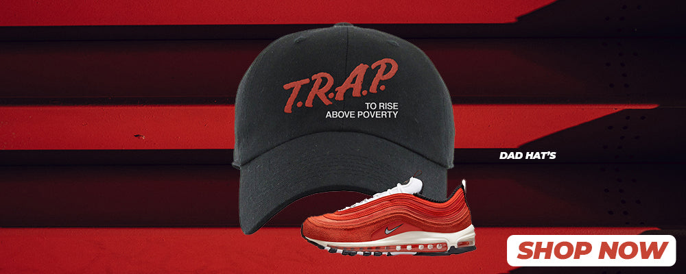 Blood Orange 97s Dad Hats to match Sneakers | Hats to match Blood Orange 97s Shoes