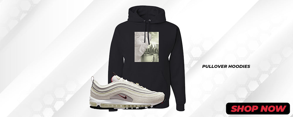 First Use Suede 97s Pullover Hoodies to match Sneakers | Hoodies to match First Use Suede 97s Shoes