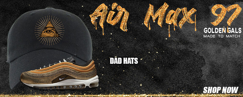 Golden Gals 97s Dad Hats to match Sneakers | Hats to match Golden Gals 97s Shoes