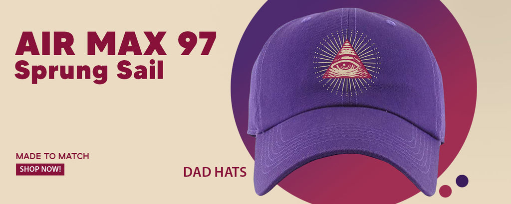 Sprung Sail 97s Dad Hats to match Sneakers | Hats to match Sprung Sail 97s Shoes
