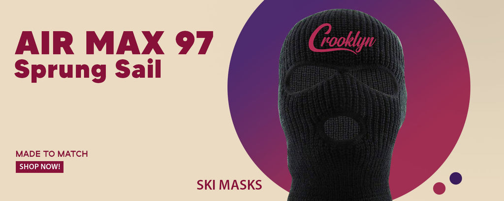 Sprung Sail 97s Ski Masks to match Sneakers | Winter Masks to match Sprung Sail 97s Shoes
