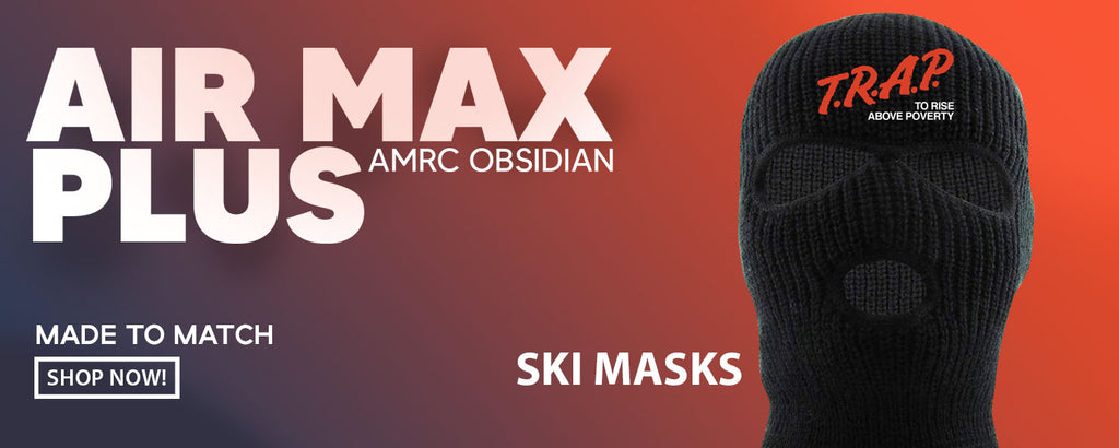 Obsidian AMRC Pluses Ski Masks to match Sneakers | Winter Masks to match Obsidian AMRC Pluses Shoes