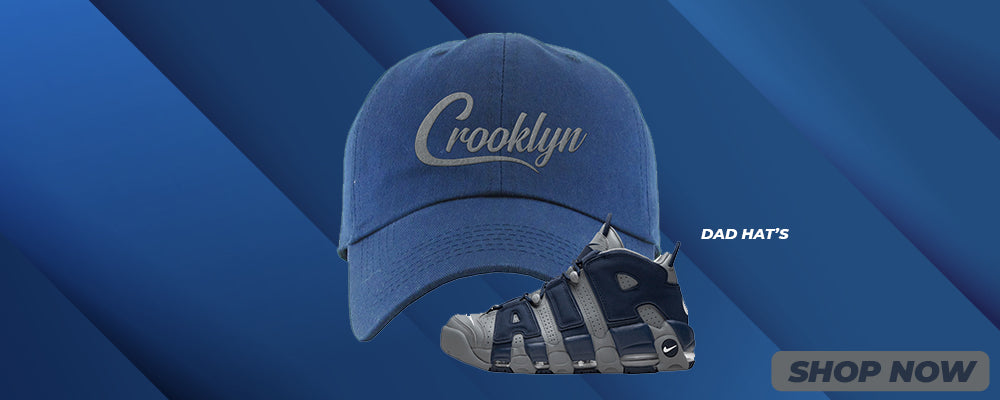 Georgetown Uptempos Dad Hats to match Sneakers | Hats to match Georgetown Uptempos Shoes