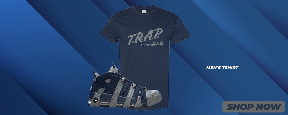 Georgetown Uptempos T Shirts to match Sneakers | Tees to match Georgetown Uptempos Shoes