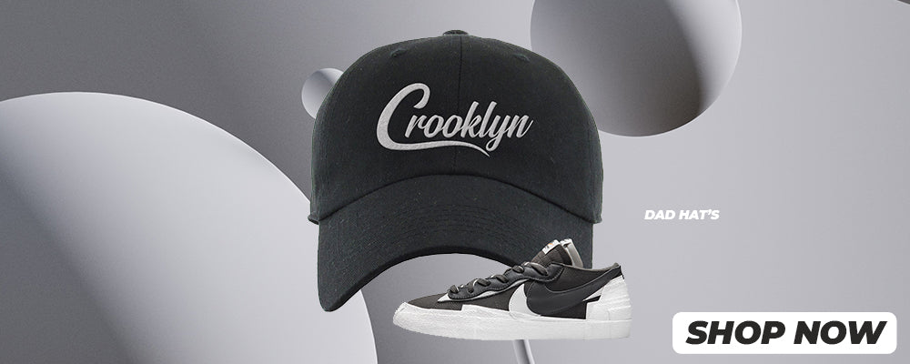 Iron Grey Low Blazers Dad Hats to match Sneakers | Hats to match Iron Grey Low Blazers Shoes