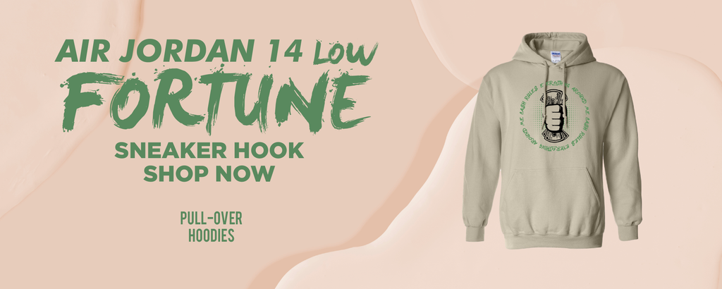 Fortune Low 14s Pullover Hoodies to match Sneakers | Hoodies to match Fortune Low 14s Shoes