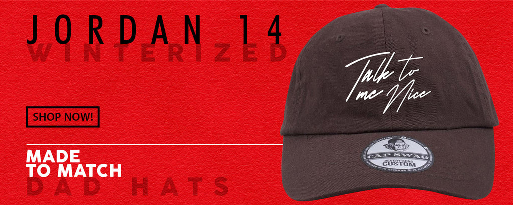Winterized 14s Dad Hats to match Sneakers | Hats to match Winterized 14s Shoes