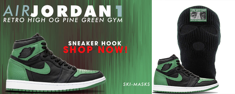 jordan 1 pine green hoodie