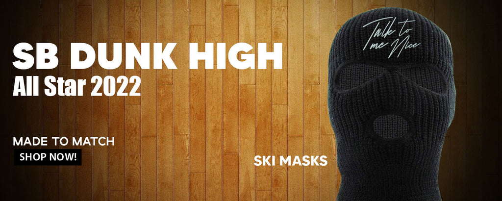 2022 All Star High Dunks Ski Masks to match Sneakers | Winter Masks to match 2022 All Star High Dunks Shoes