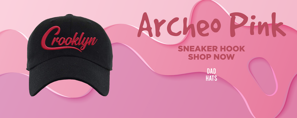 Archeo Pink Low Dunks Dad Hats to match Sneakers | Hats to match Archeo Pink Low Dunks Shoes
