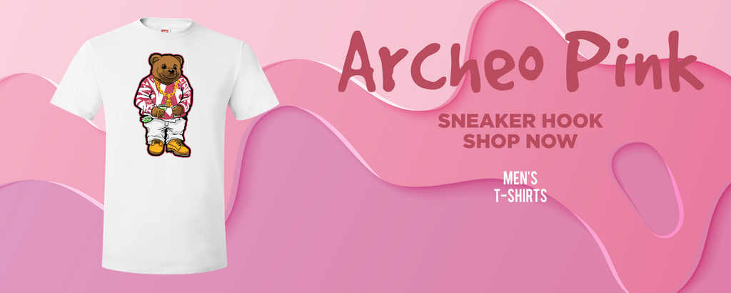 Archeo Pink Low Dunks T Shirts to match Sneakers | Tees to match Archeo Pink Low Dunks Shoes