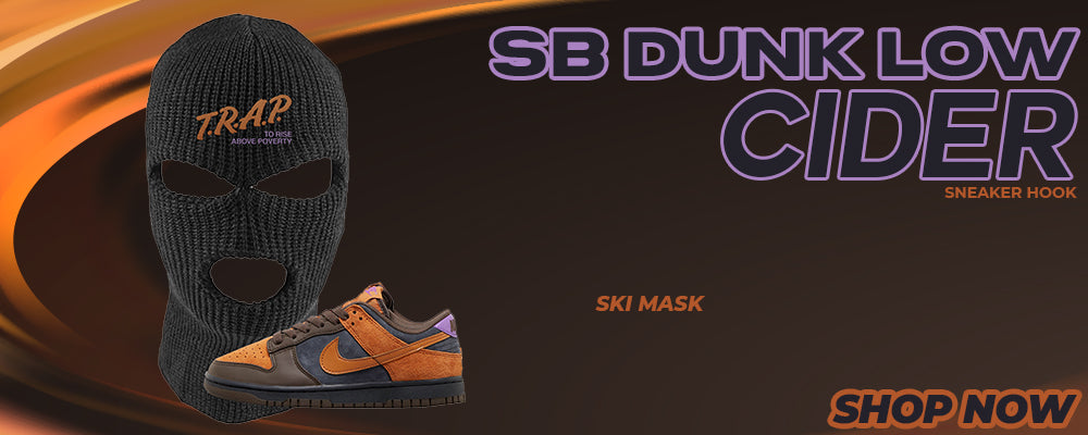 SB Dunk Low Cider Ski Masks to match Sneakers | Winter Masks to match Nike SB Dunk Low Cider Shoes