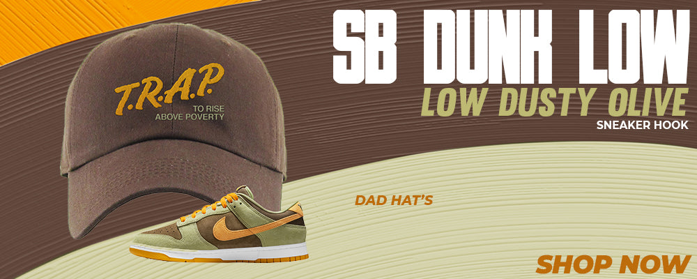 SB Dunk Low Dusty Olive Dad Hats to match Sneakers | Hats to match Nike SB Dunk Low Dusty Olive Shoes