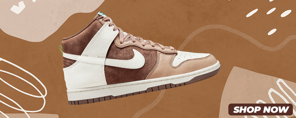 Light Chocolate High Dunks Clothing to match Sneakers | Clothing to match Light Chocolate High Dunks Shoes