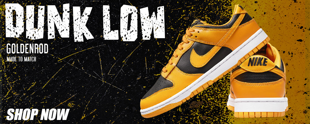 Goldenrod Low Dunks Clothing to match Sneakers | Clothing to match Goldenrod Low Dunks Shoes