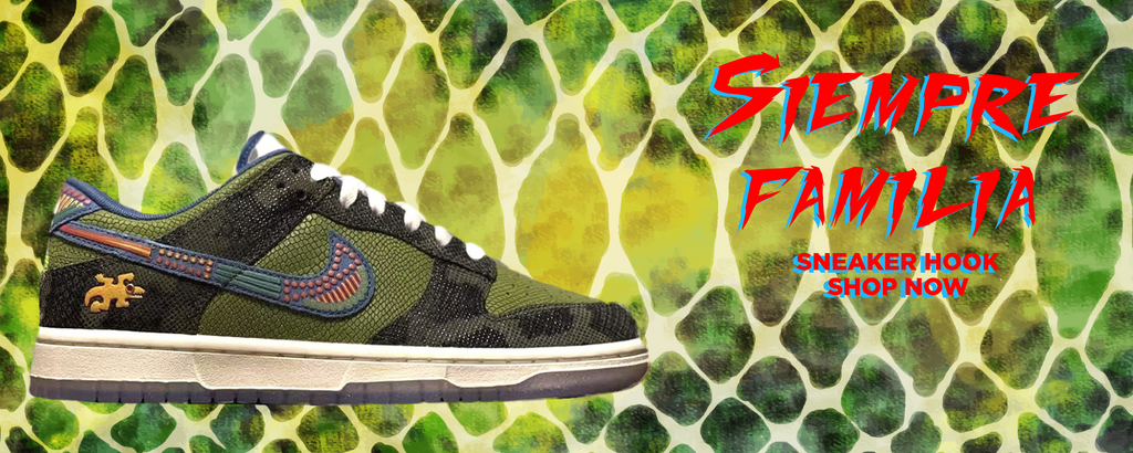 Siempre Familia Low Dunks Clothing to match Sneakers | Clothing to match Siempre Familia Low Dunks Shoes