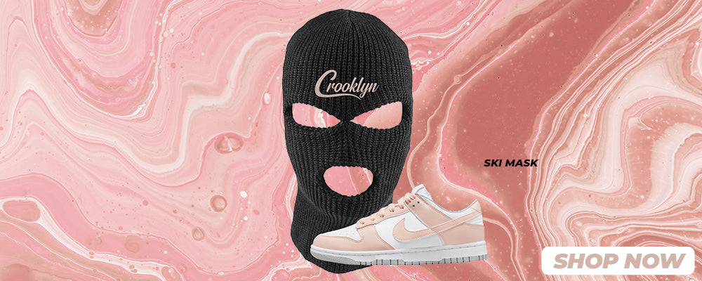 Move To Zero Pink Low Dunks Ski Masks to match Sneakers | Winter Masks to match Move To Zero Pink Low Dunks Shoes