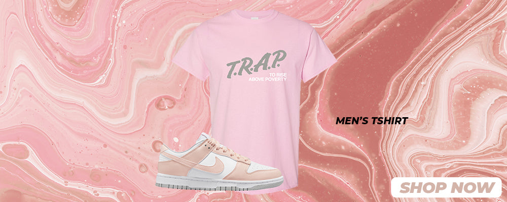 Move To Zero Pink Low Dunks T Shirts to match Sneakers | Tees to match Move To Zero Pink Low Dunks Shoes