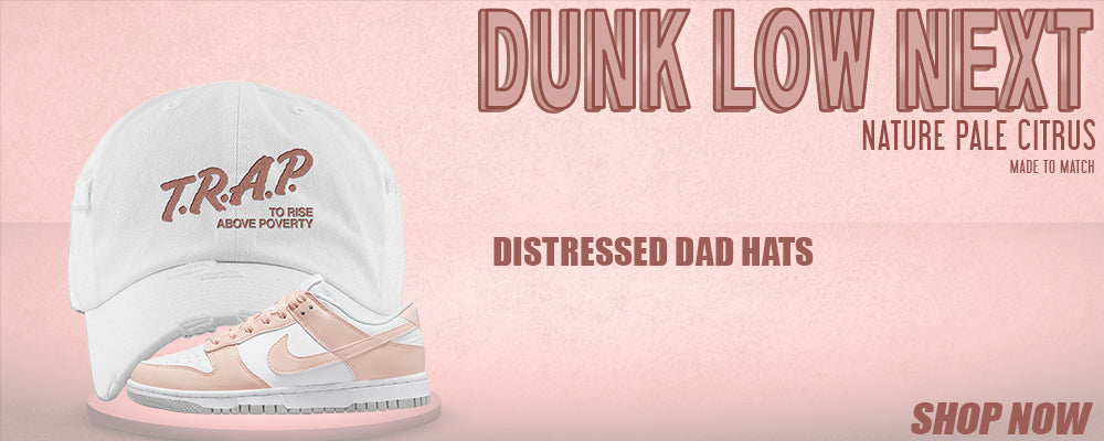 Next Nature Pale Citrus Low Dunks Distressed Dad Hats to match Sneakers | Hats to match Next Nature Pale Citrus Low Dunks Shoes