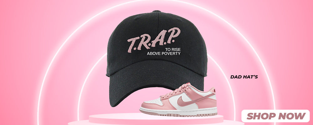 Pink Velvet Low Dunks Dad Hats to match Sneakers | Hats to match Pink Velvet Low Dunks Shoes