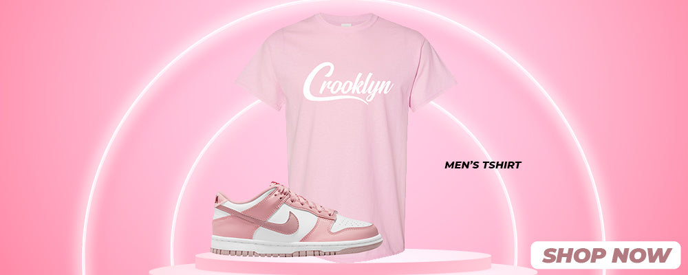 Pink Velvet Low Dunks T Shirts to match Sneakers | Tees to match Pink Velvet Low Dunks Shoes