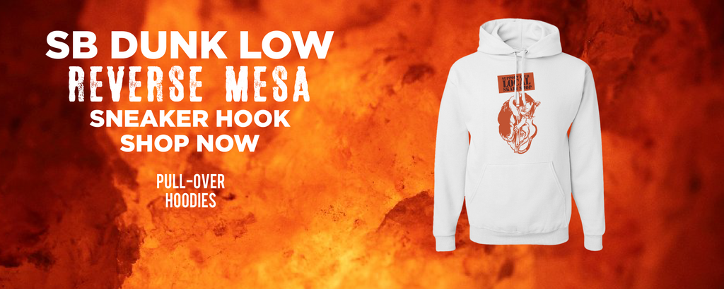 Mesa Orange Low Dunks Pullover Hoodies to match Sneakers | Hoodies to match Mesa Orange Low Dunks Shoes
