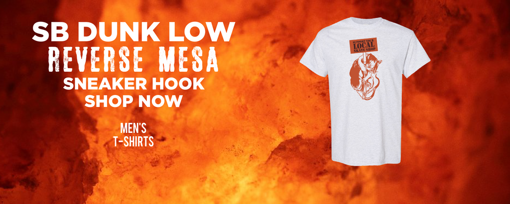 Mesa Orange Low Dunks T Shirts to match Sneakers | Tees to match Mesa Orange Low Dunks Shoes