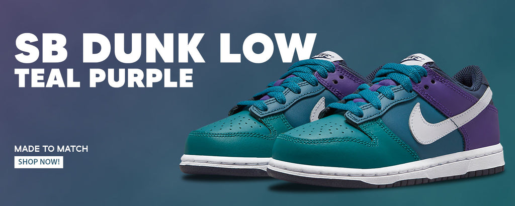 Teal Purple Low Dunks Clothing to match Sneakers | Clothing to match Teal Purple Low Dunks Shoes