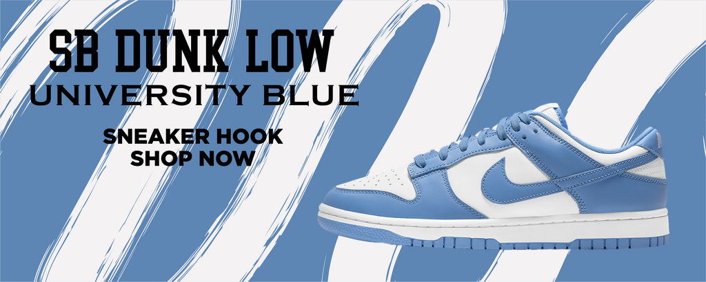 SB Dunk Low University Blue Clothing to match Sneakers | Clothing to match Nike SB Dunk Low University Blue Shoes