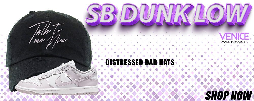 Venice Low Dunks Distressed Dad Hats to match Sneakers | Hats to match Venice Low Dunks Shoes