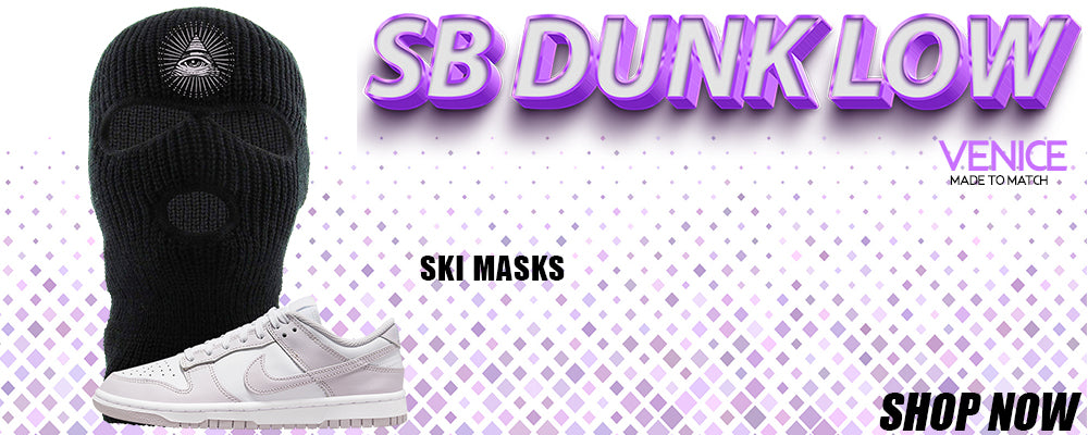 Venice Low Dunks Ski Masks to match Sneakers | Winter Masks to match Venice Low Dunks Shoes