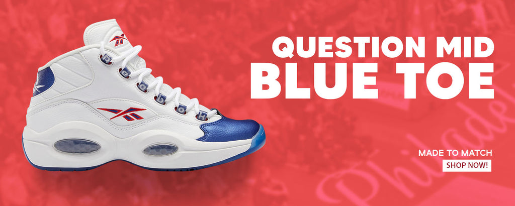 Blue Toe Question Mids Clothing to match Sneakers | Clothing to match Blue Toe Question Mids Shoes