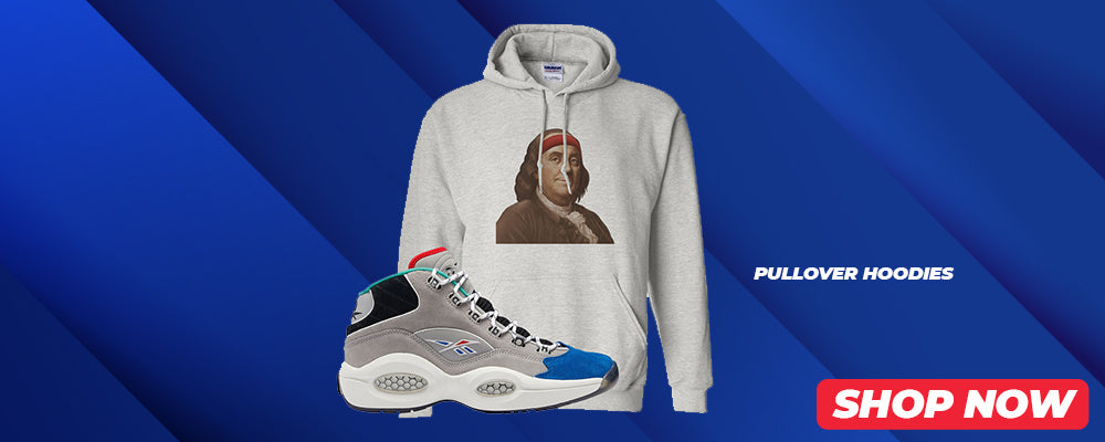 Draft Night Question Mids Pullover Hoodies to match Sneakers | Hoodies to match Draft Night Question Mids Shoes