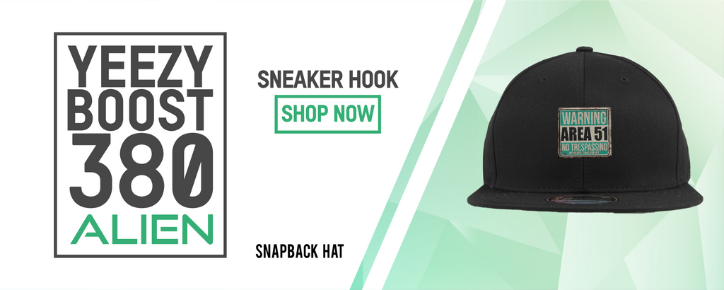 Snapback Hats to match with Yeezy Boost 380 Alien Sneakers