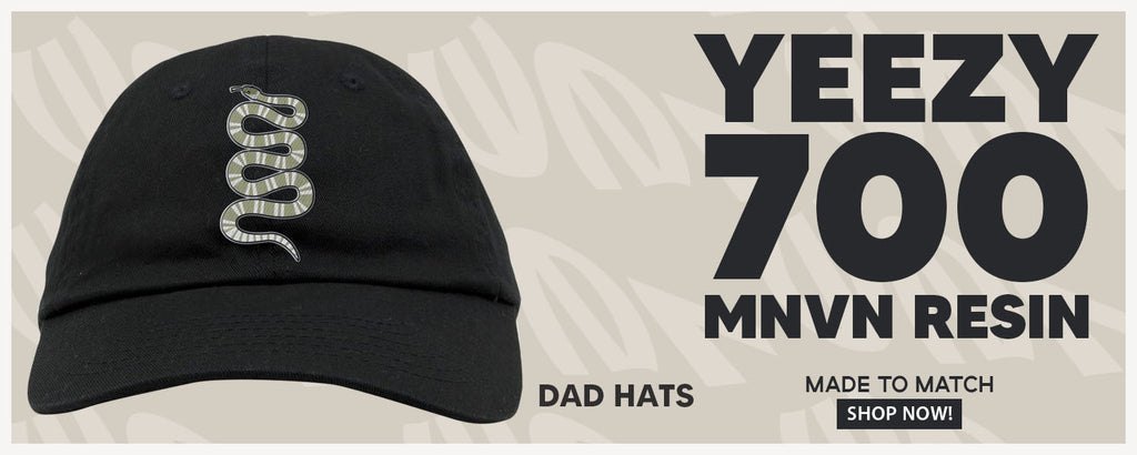 Resin MNVN 700s Dad Hats to match Sneakers | Hats to match Resin MNVN 700s Shoes