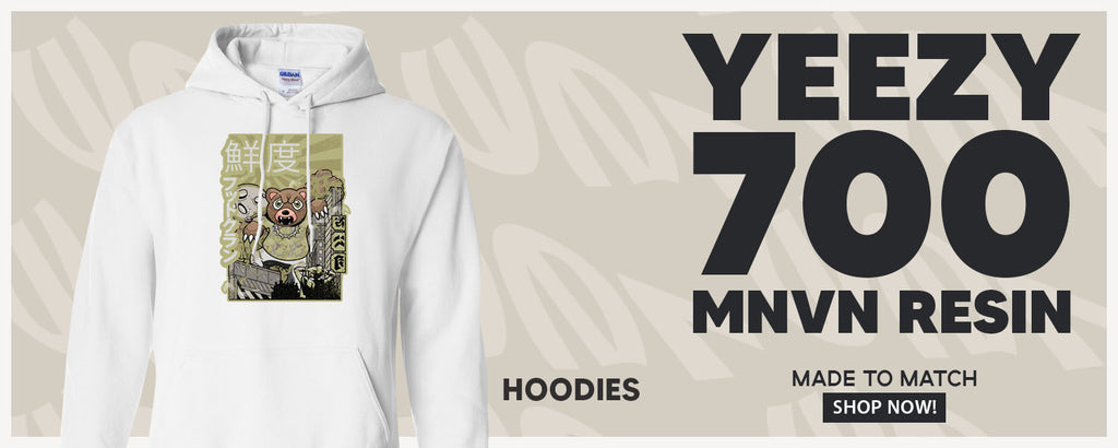 Resin MNVN 700s Pullover Hoodies to match Sneakers | Hoodies to match Resin MNVN 700s Shoes