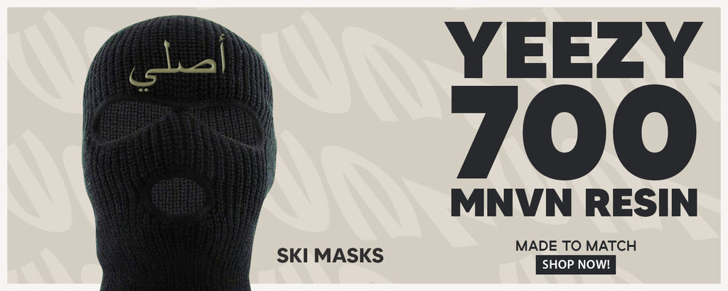 Resin MNVN 700s Ski Masks to match Sneakers | Winter Masks to match Resin MNVN 700s Shoes