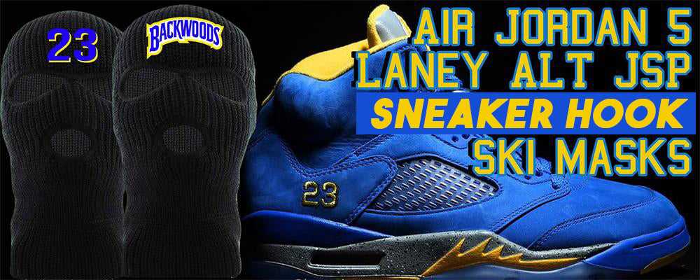 Ski masks to match Jordan 5 Laney sneakers