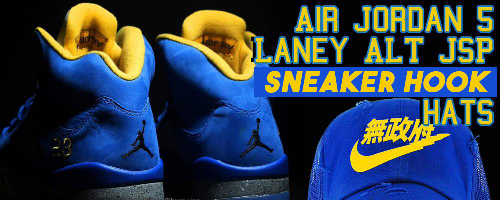 Hats to match Jordan 5 Laney sneakers