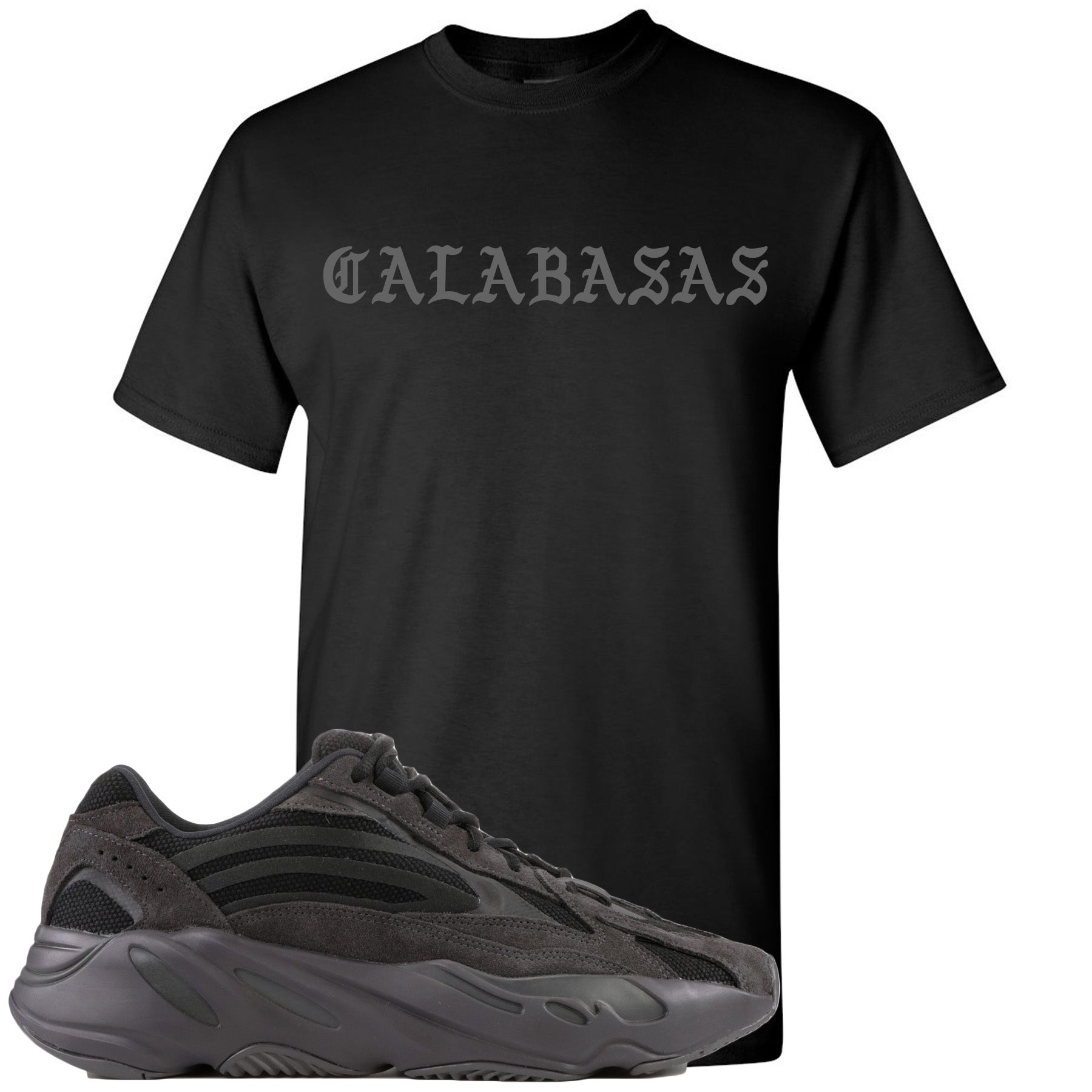 Adidas Yeezy Boost 700 v2 Vanta Sneaker Hook Up Calabasas Black T-Shir –  Cap Swag